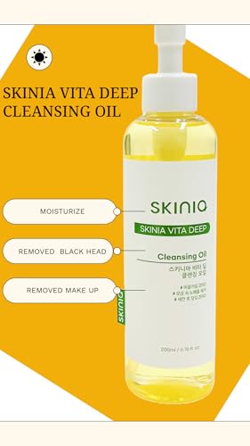 Deep Cleansing Oil for Face & Makeup Remover, 6.76 fl oz