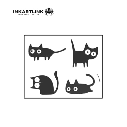 Semi-Permanent Cat Tattoos | Realistic Waterproof Design