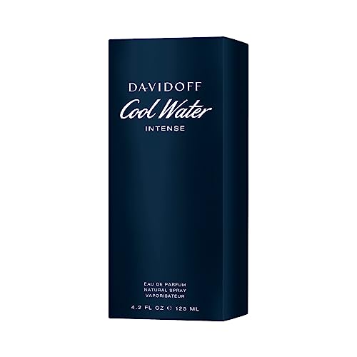 Davidoff Cool Water Eau de Parfum Intense 4.2 Fl Oz Men’s Cologne with Amber & Coconut Water