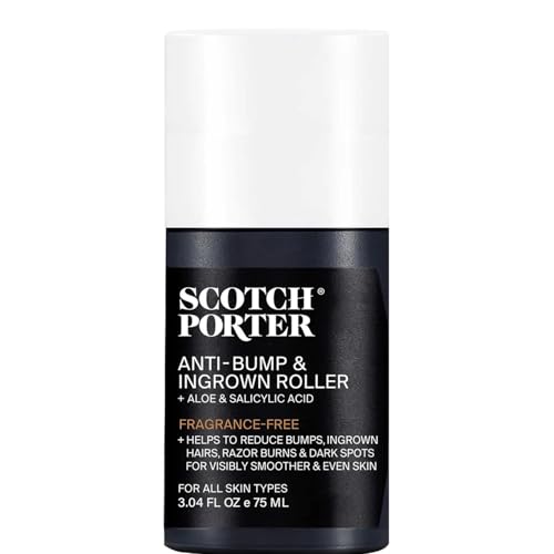 Scotch Porter Anti-Bump Roller for Men with Aloe & Salicylic Acid