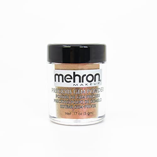 Mehron Makeup Precious Gem Loose Pigment Shimmering Eye Powder (.17 oz) (Champagne)