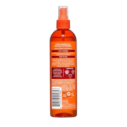Cantu Comeback Next Day Curl Revitalizer, 12 Fluid Ounce