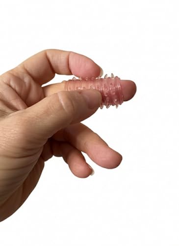 Textured Silicone Finger Covers for Skin Picking Support - 3-Pack