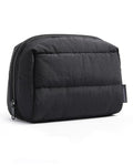 BAGSMART Puffy Makeup Bag - Water-Resistant Organizer for Travel