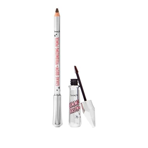 Benefit Gimme Brow Set Includes Full Size Gimme Brow+ Volumizing Pencil & Gel in Warm Deep Brown