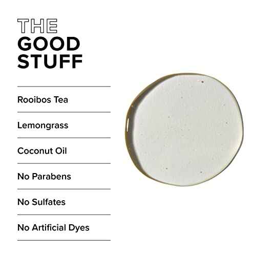 Blind Barber Lemongrass Tea Body Wash for Men - Sulfate-Free Body Soap with Lemongrass Scent - Leaves Skin Clean & Hydrated - Paraben-Free & Cruelty-Free, No Artificial Dyes (12 Fl oz)