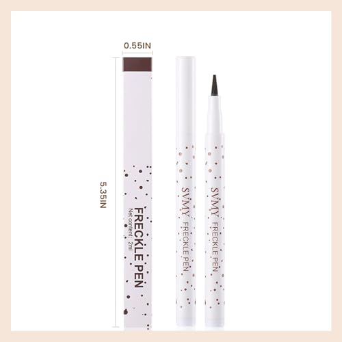 Freckle Pen Stamp Tool - Waterproof Fake Freckles Makeup (2 Pack)