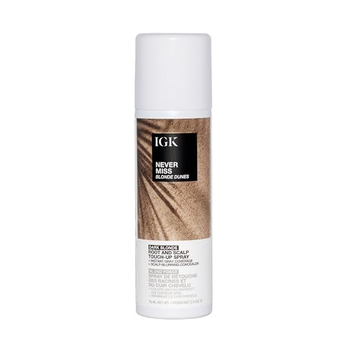 IGK Never Miss Root Touch-Up Spray - Dark Blonde 2oz