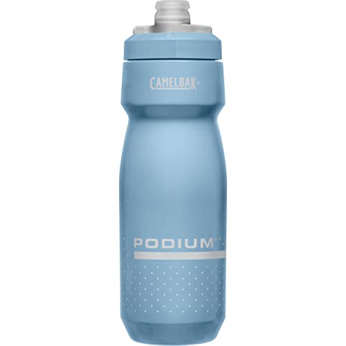 CamelBak Podium Bike Water Bottle 24oz, Stone Blue