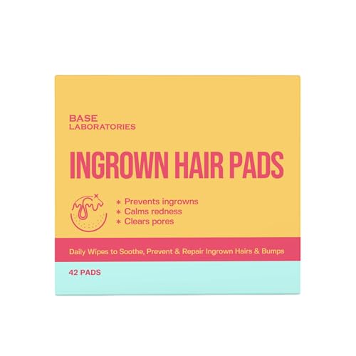 Ingrown Hair Treatment Pads with AHA+BHA - 42 Daily AfterShave Pads