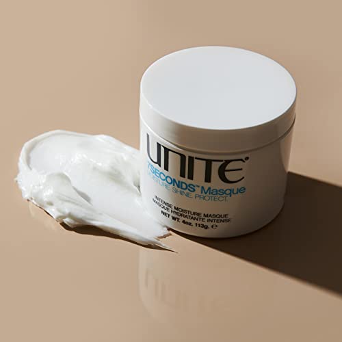 UNITE Hair ? 7SECONDS Masque ? Deep Conditioning Treatment to Restore Elasticity, Strength & Long-Lasting Shine ? Intensive Hydration for All Hair Types ? 4 Fl Oz