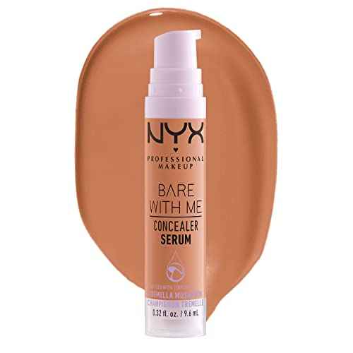 NYX PROFESSIONAL MAKEUP Bare With Me Concealer Serum, Up To 24Hr Hydration - Caramel