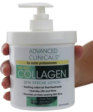 Advanced Clinicals Collagen Skin Rescue Lotion