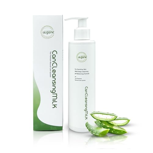 Alganic Cleansing Milk - Gentle Makeup Remover & Face Cleanser