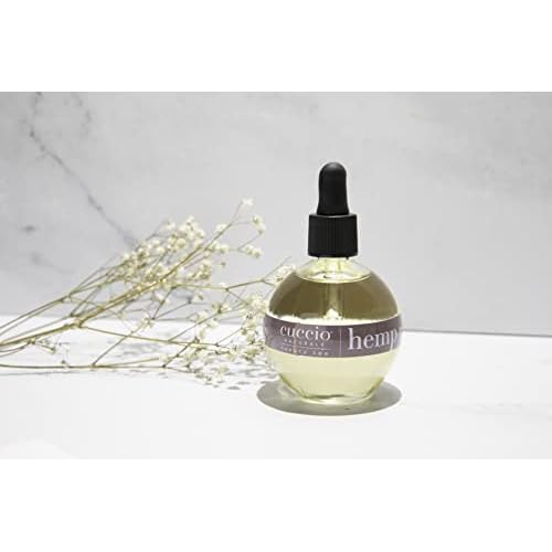 Cuccio Naturale Hemp Revitalizing Oil With Capuacu And Chia - Renewing Body Oil - Moisturizing Therapy To Repair Dry Skin - All Natural, Paraben Free Formula - Hands, Feet And Body - 2.5 Oz