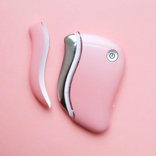 Mei Apothecary Triple Threat LED Gua Sha Tool Natural, Non-Toxic Skincare | LED Light, Heat & Sonic Vibration for Enhanced Facial Care