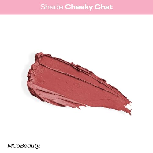 MCoBeauty Matte Lipstick Cheeky Chat - Nourishing Nude Pink Lip Color