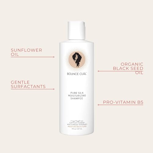Bounce Curl Hydrating Pure Silk Shampoo - Unscented, 8 oz