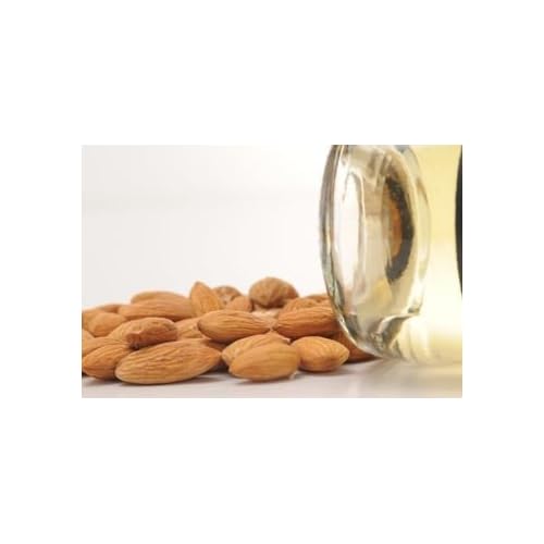Organic Unrefined Sweet Almond Oil | 4oz Imported From Italy | 100% Pure | Cold Pressed | Hexane Free | Natural Moisturizer |Great For Hair, Skin & Nails | Carrier Oil | Great To Dilute Essential Oils