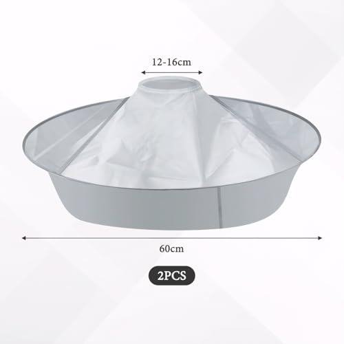 Hair Catcher Cape for Haircuts - Foldable, Waterproof, Adult & Kids