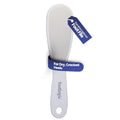 Footlogix Double-Sided Stainless Steel Foot File Coarse & Fine Grit – White / 1 Count