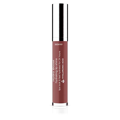 Neutrogena Hydro Boost Moisturizing Lip Gloss, Hydrating Non-Stick and Non-Drying Luminous Tinted Lip Shine with Hyaluronic Acid to Soften and Condition Lips, 90 Pink Mocha Color, 0.10 oz