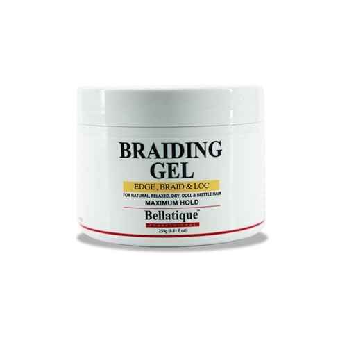 Edge, Braid, & Loc Maximum Hold Edge Control & Braiding Gel for Natural, Relaxed, Dry, Dull Hair - No Flaking, No Whitening, Fast Drying, High Shine, Maximum Hold Up to 48 Hrs (8.8 oz)