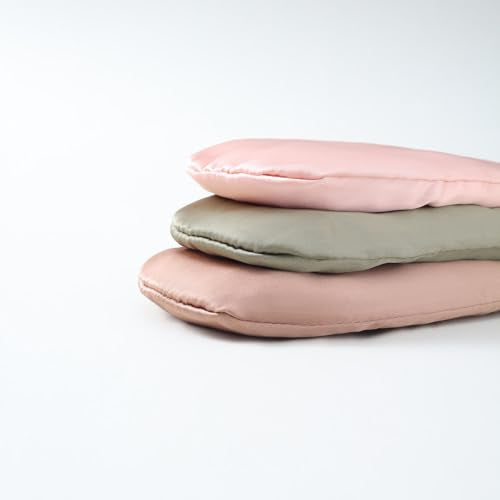 Weighted Eye Pillow with Clear Quartz Fill | Sleep & Meditation Mask