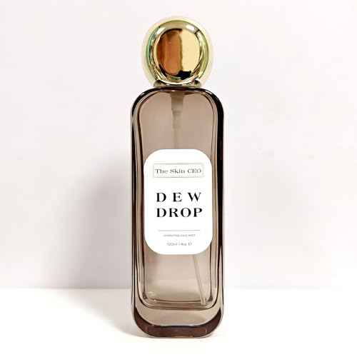 Dew Drop Hydrating Face Mist, 120ml/4oz, with Jojoba Oil and Pearl Powder.