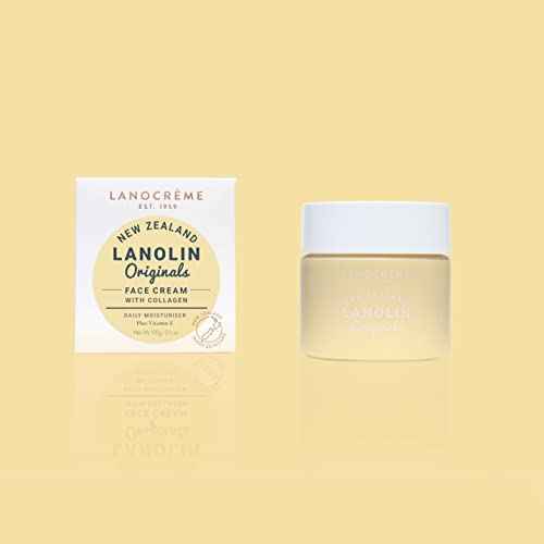 Lanocreme New Zealand Lanolin Originals Face Cream with Collagen