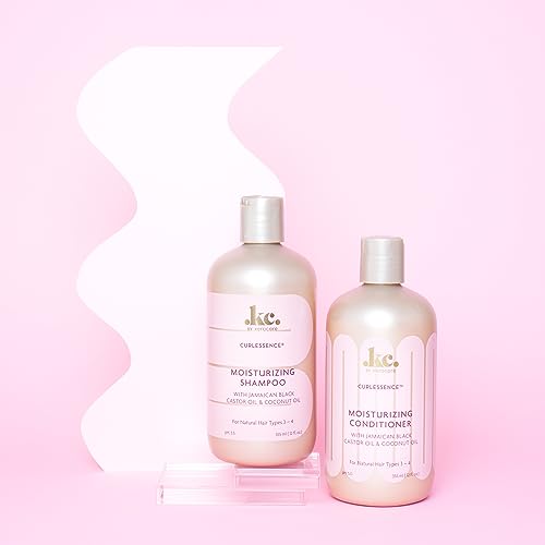 KeraCare CurlEssence Coconut Conditioner - 12 oz - With Jamaican Black Castor Oil & Coconut Oil - Increase Hair Moisture & Strength