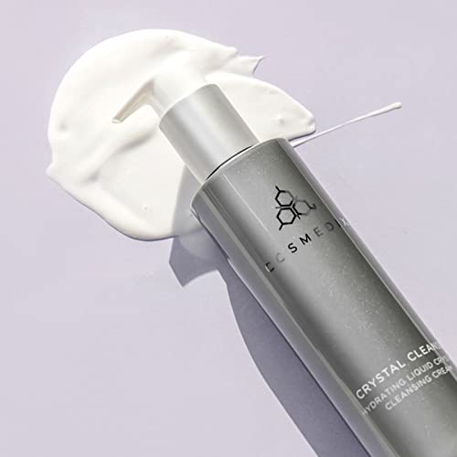COSMEDIX Crystal Cleanse Hydrating Liquid Facial Cleanser 5.5 oz - Gentle Skin Hydrating Cream for All Skin Types