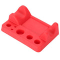 Red Silicone Tattoo Ink Cup Holder Stand 9x6.5cm