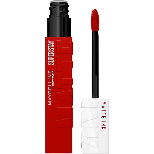 Maybelline Super Stay Matte Ink Liquid Lipstick - Exhilarator Ruby Red