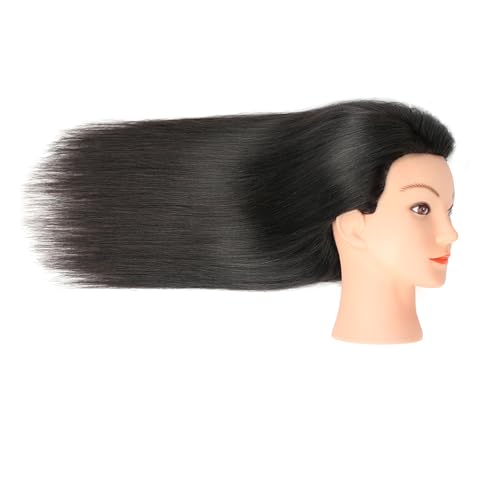 100% Human Hair Mannequin Head 22" Training Practice Head