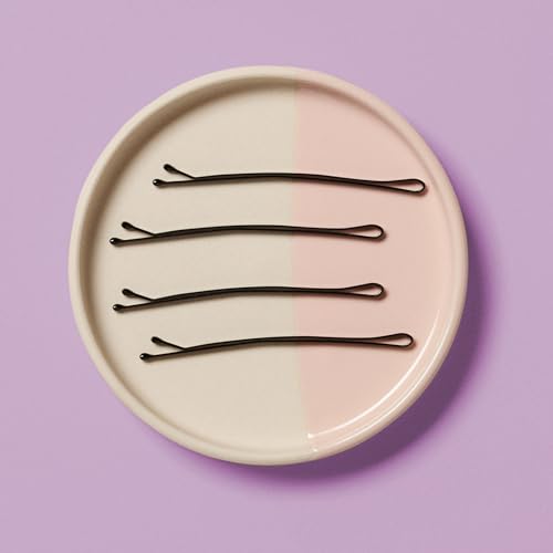 Diane 2.5" Curved Bobby Pins, 40 Count Black Hair Pins