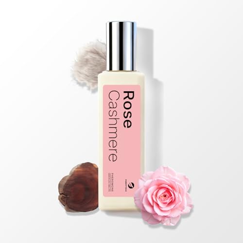 Rose Cashmere Pheromone Perfume Oil Roll-On for Women, 10ml