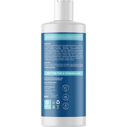 Rosemary Biotin Shampoo for Thinning Hair - 8 Fl Oz