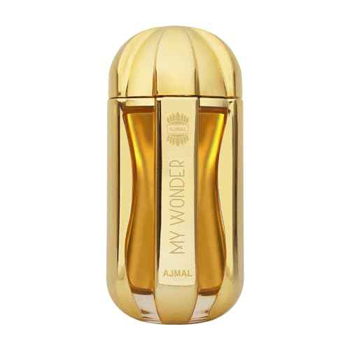Ajmal My Wonder Eau de Parfum 2.8 oz / 85 ml for Women | Long-Lasting Floral-Fruity & Powdery Amber Fragrance | Luxurious Scent Crafted in Dubai