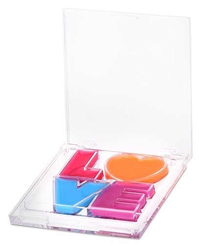 iscream Love Heart Strawberry Lip Gloss Quad Set