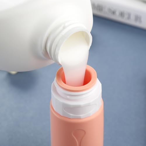 TSA Approved Travel Bottles Set, 3oz Leak Proof Silicone
