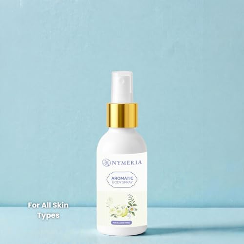 NYMERIA Lavender Aromatic Body Mist with Botanical Oils – Hydrating, Quick-Dry 3.4 fl oz (100 ml)