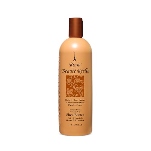 Rubee, Pierre La Touche & Rinju Beaute Reelle Lotion 16 oz. (Set of 3) with a Rinju Lotion 2oz Rinju Shea Butter Lotion Bottle