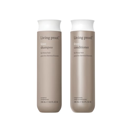 Living Proof No Frizz Shampoo & Conditioner Duo for Smoother Hair