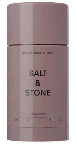 Salt & Stone Aluminum-Free Deodorant for Women & Men Black Rose & Oud 2.6 oz - Pack of 1