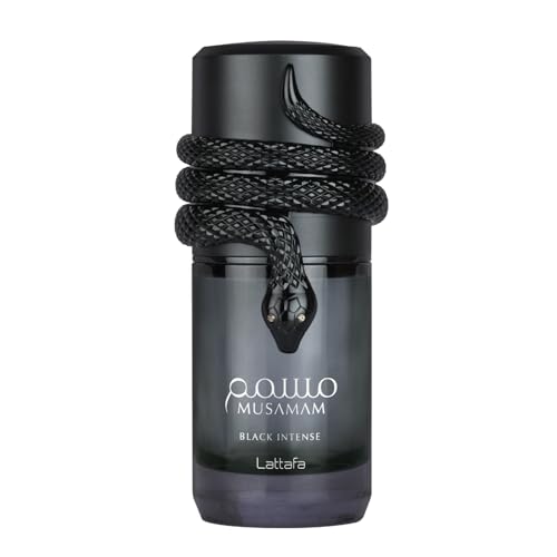 Lattafa Musamam Black Intense Eau de Parfum – 3.4 oz