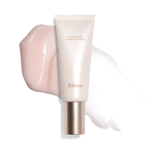Hince Second Skin Hydrating Primer - Makeup Boosting & Moisturizing Face Primer, Lasting Pore Coverage, Smooth & Supple Skin, 1.35 fl oz