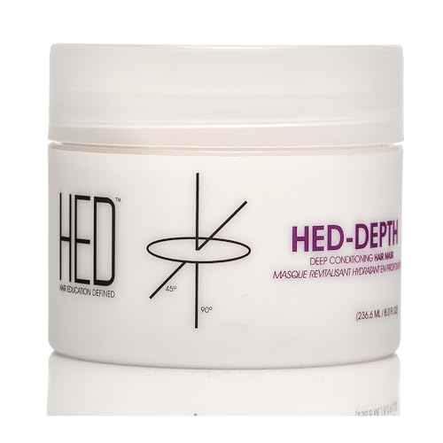 HED-Depth Deep Conditioning Hair Mask Leaves Hair Incredibly Smooth and Resilient Professional Treatment Moisture-Intensive Boost Restore Body Shine While Protecting Hair
