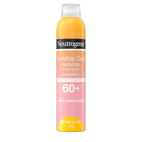 Neutrogena Invisible Daily Defense Body Sunscreen Spray SPF 60+