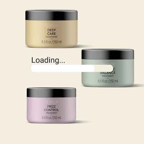 LAKM? Teknia Frizz Control Treatment, Anti Frizz Hair Treatment for Frizzy or Curly Hair, 8.5 Fl Oz